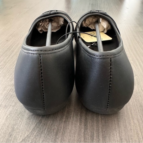 Alexis Bendel black flats comfort cushioned shoes size 6.5 NWT - Picture 4 of 13